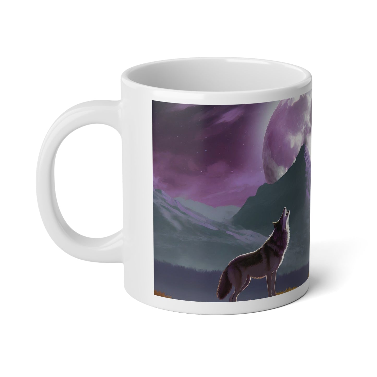 Howling Wolves Jumbo Mug, 20oz