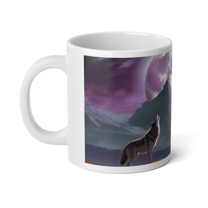 Howling Wolves Jumbo Mug, 20oz