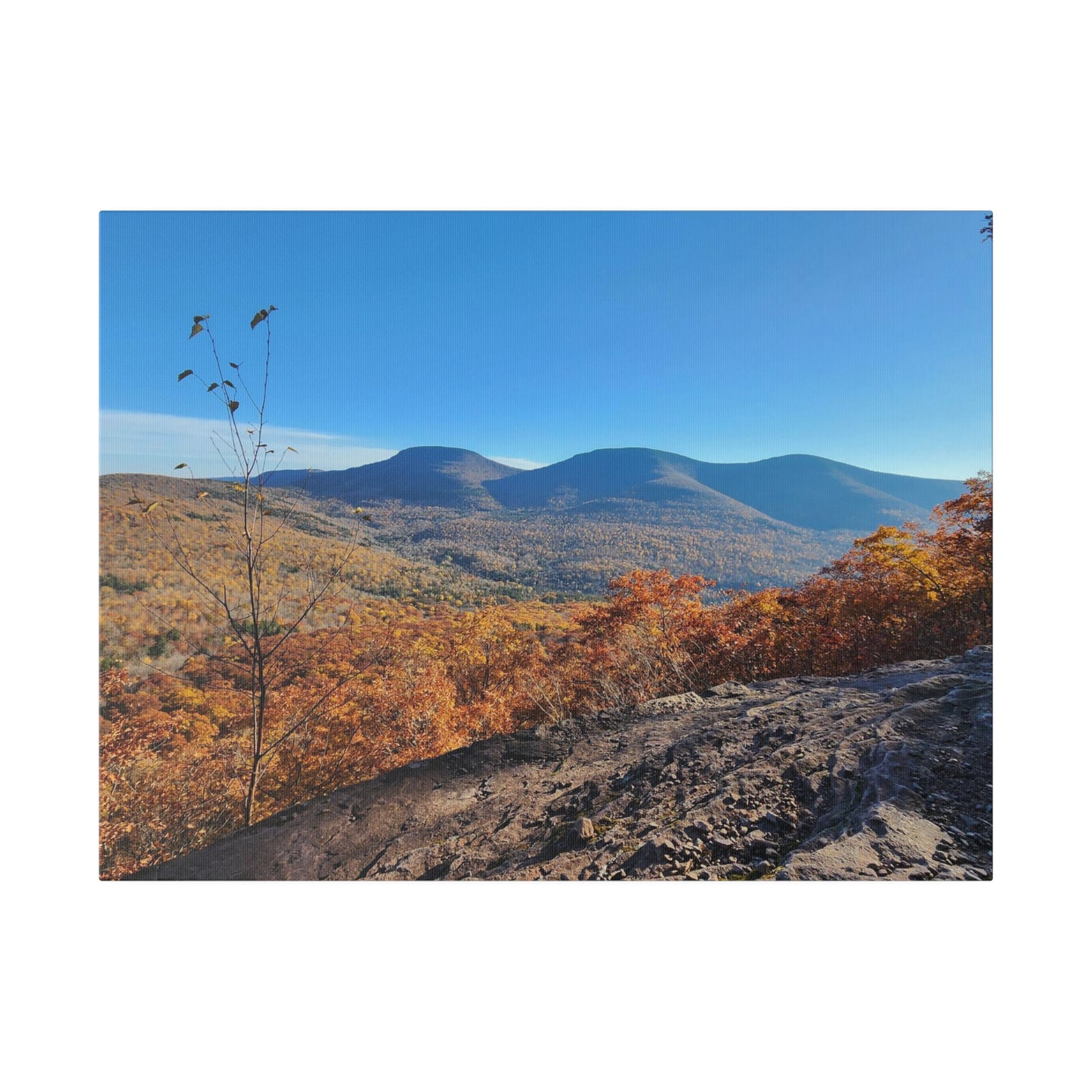 Autumn Mountain Top Matte Canvas, 0.75" Depth