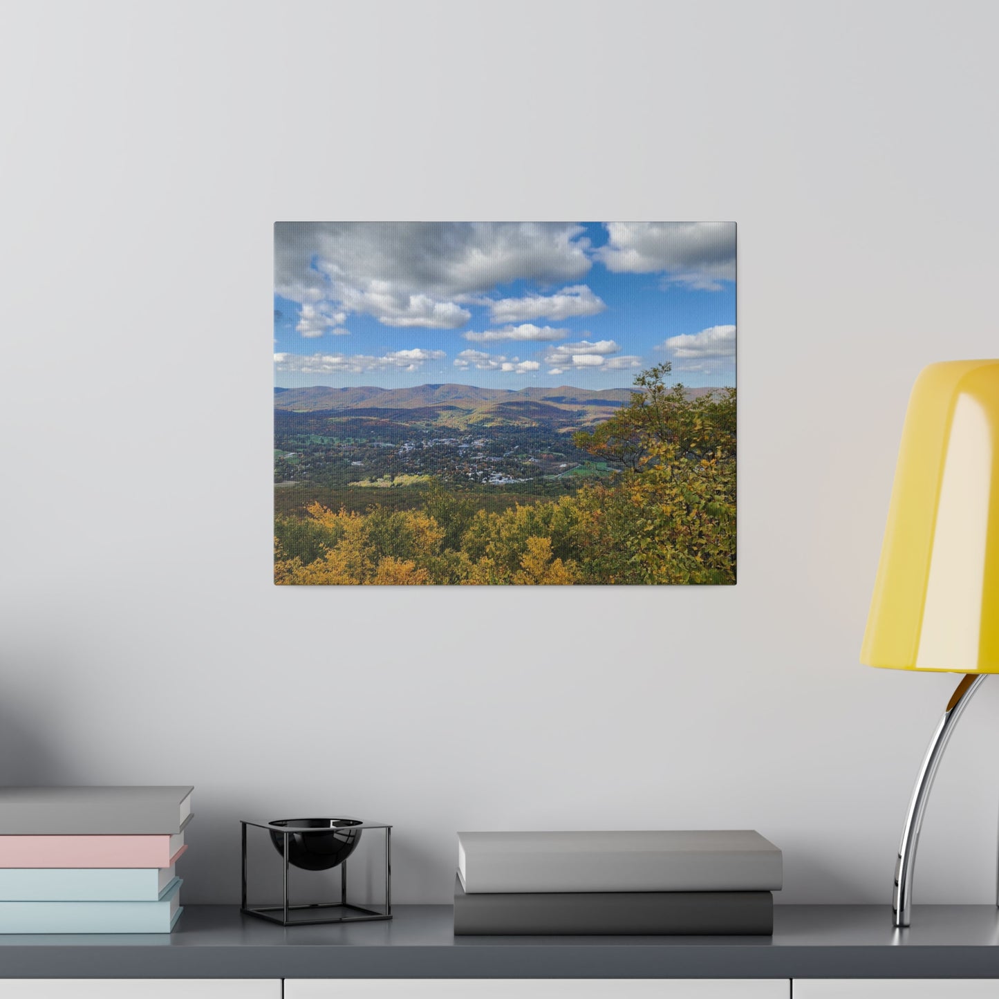 Early Autumn Mountain Top Matte Canvas, 0.75" Depth