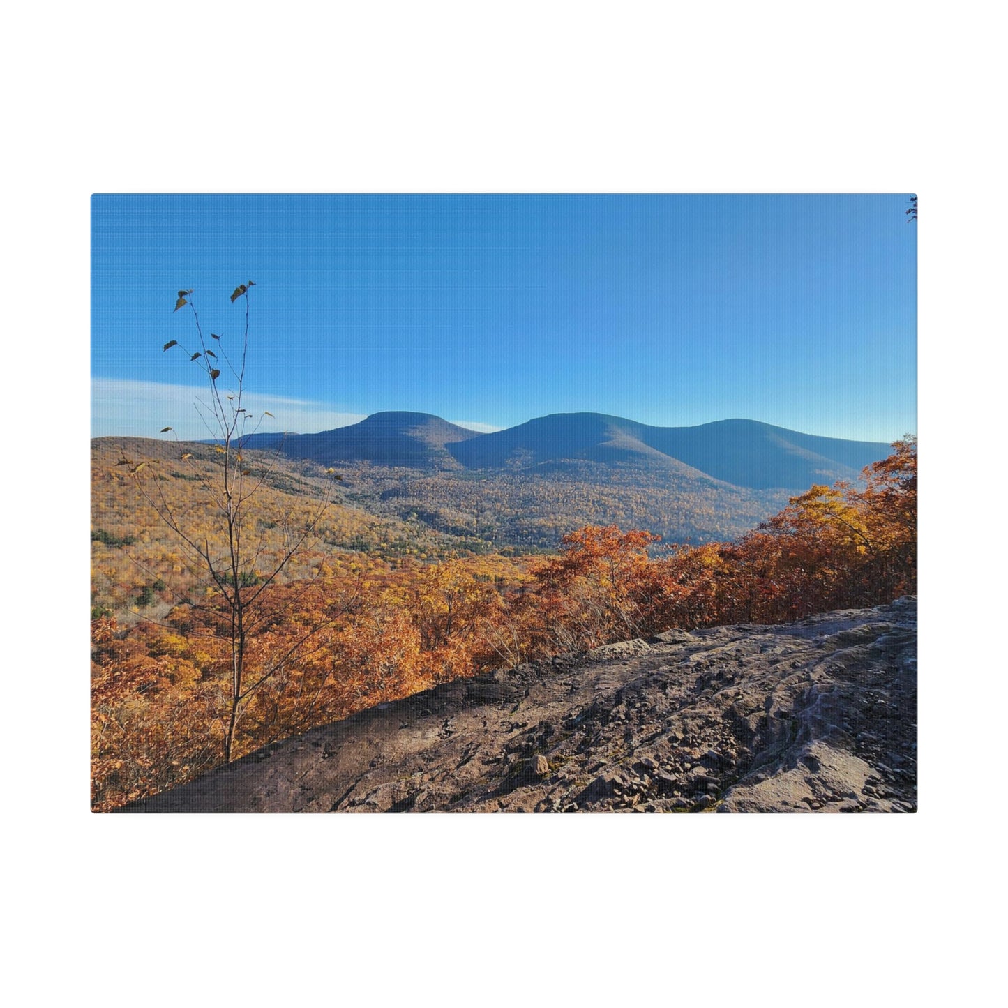 Autumn Mountain Top Matte Canvas, 0.75" Depth