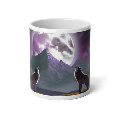 Howling Wolves Jumbo Mug, 20oz