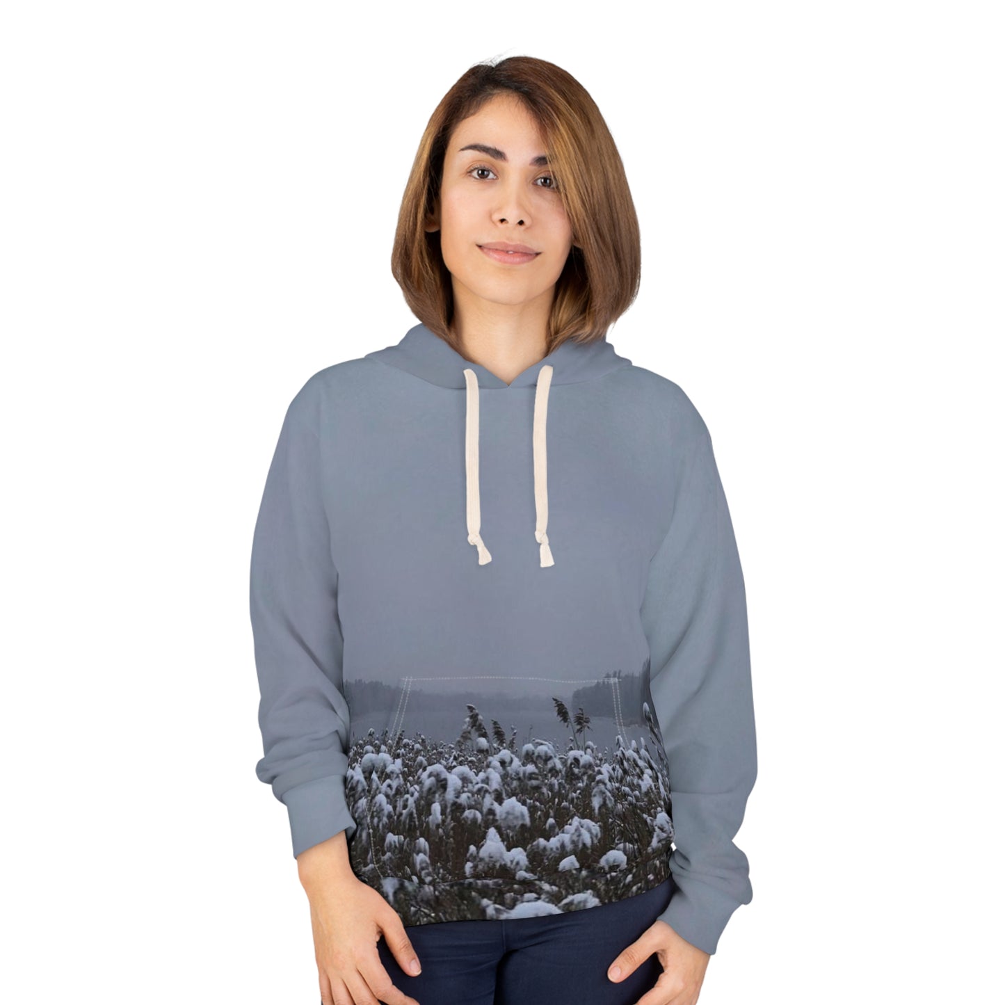 Misty Lake Pullover Hoodie