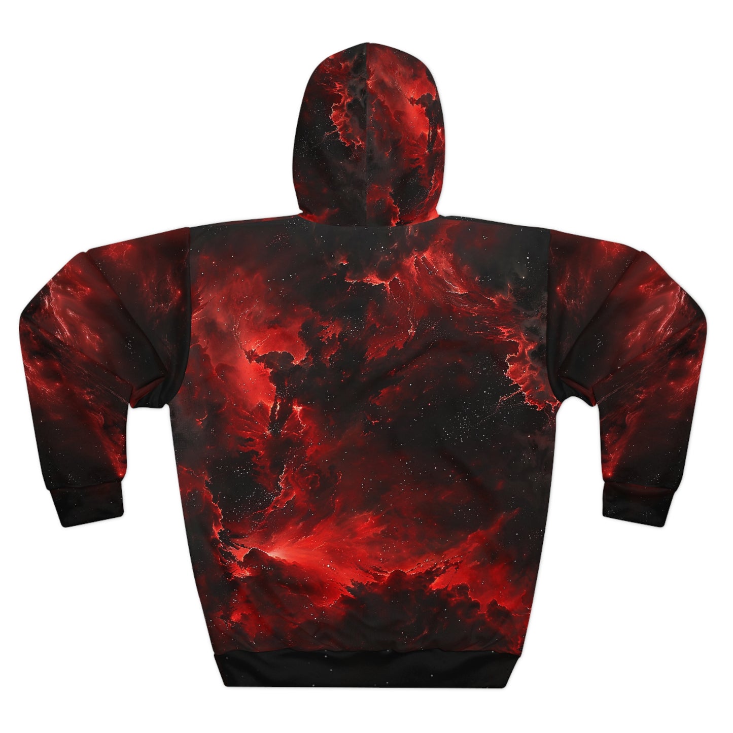 Red Nebula Pullover Hoodie