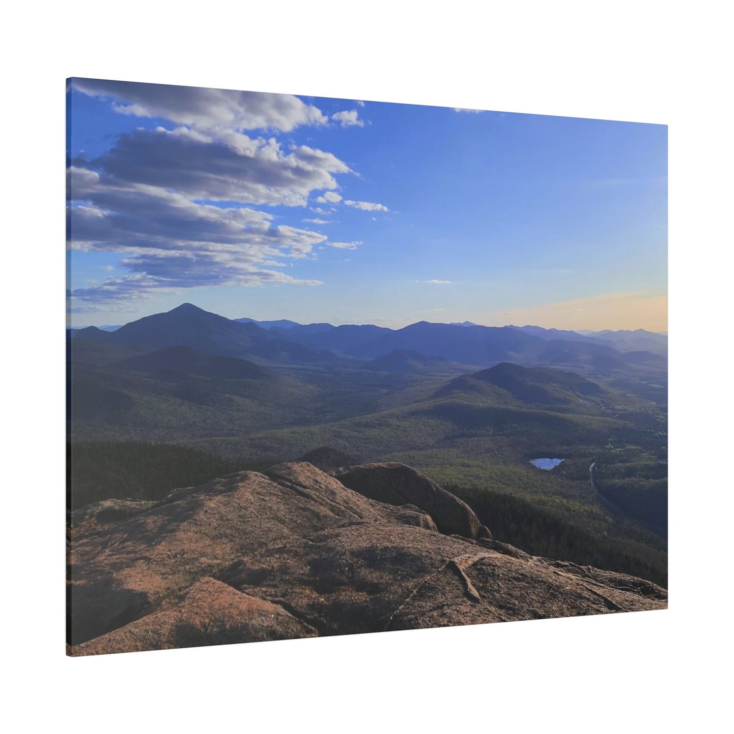 Cascade Mountain Matte Canvas, 0.75" Depth