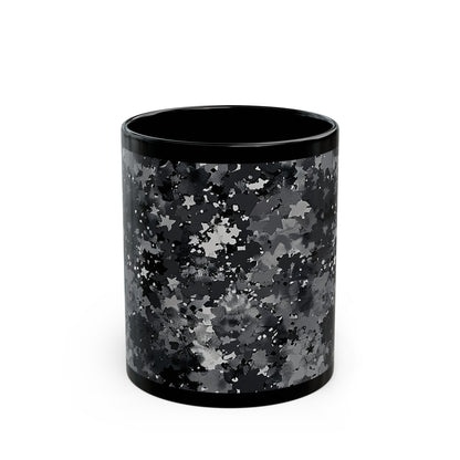 Black Camo Mug, 11oz/15oz