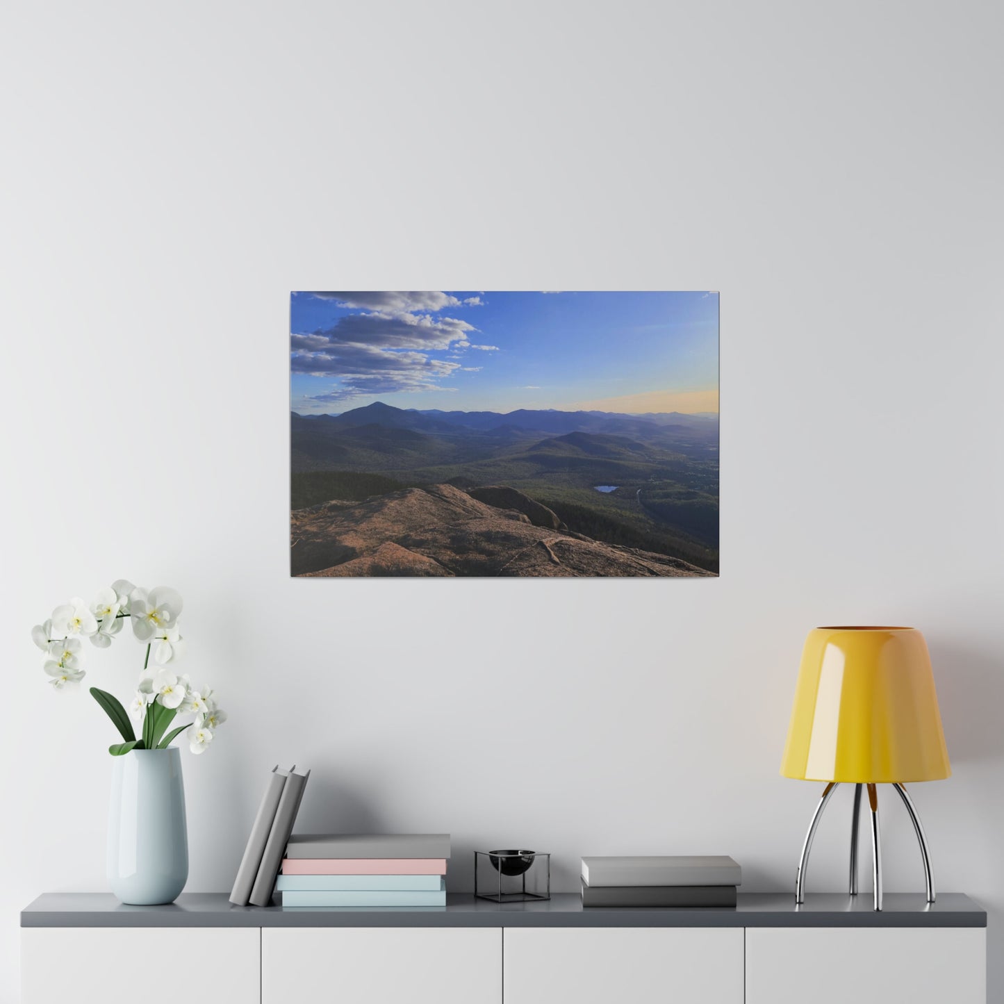 Cascade Mountain Matte Canvas, 0.75" Depth