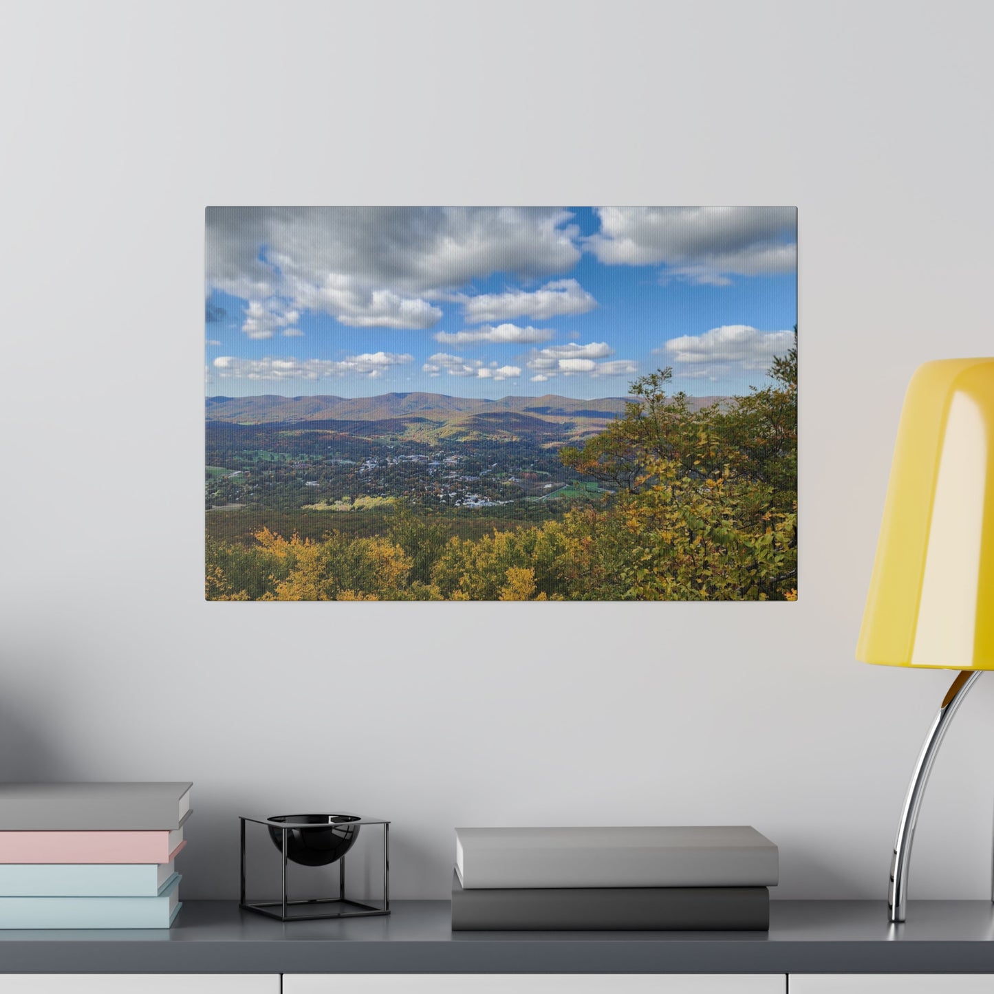 Early Autumn Mountain Top Matte Canvas, 0.75" Depth