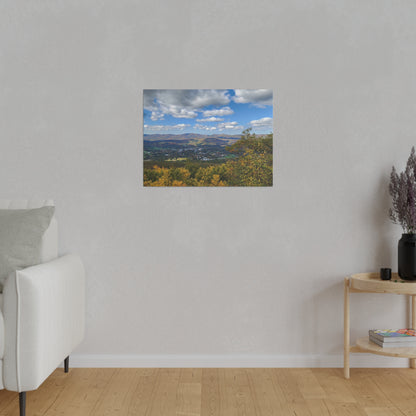 Early Autumn Mountain Top Matte Canvas, 0.75" Depth