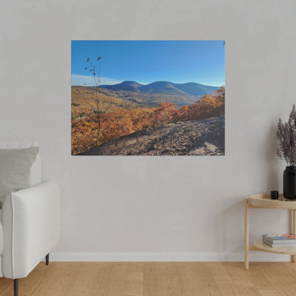 Autumn Mountain Top Matte Canvas, 0.75" Depth