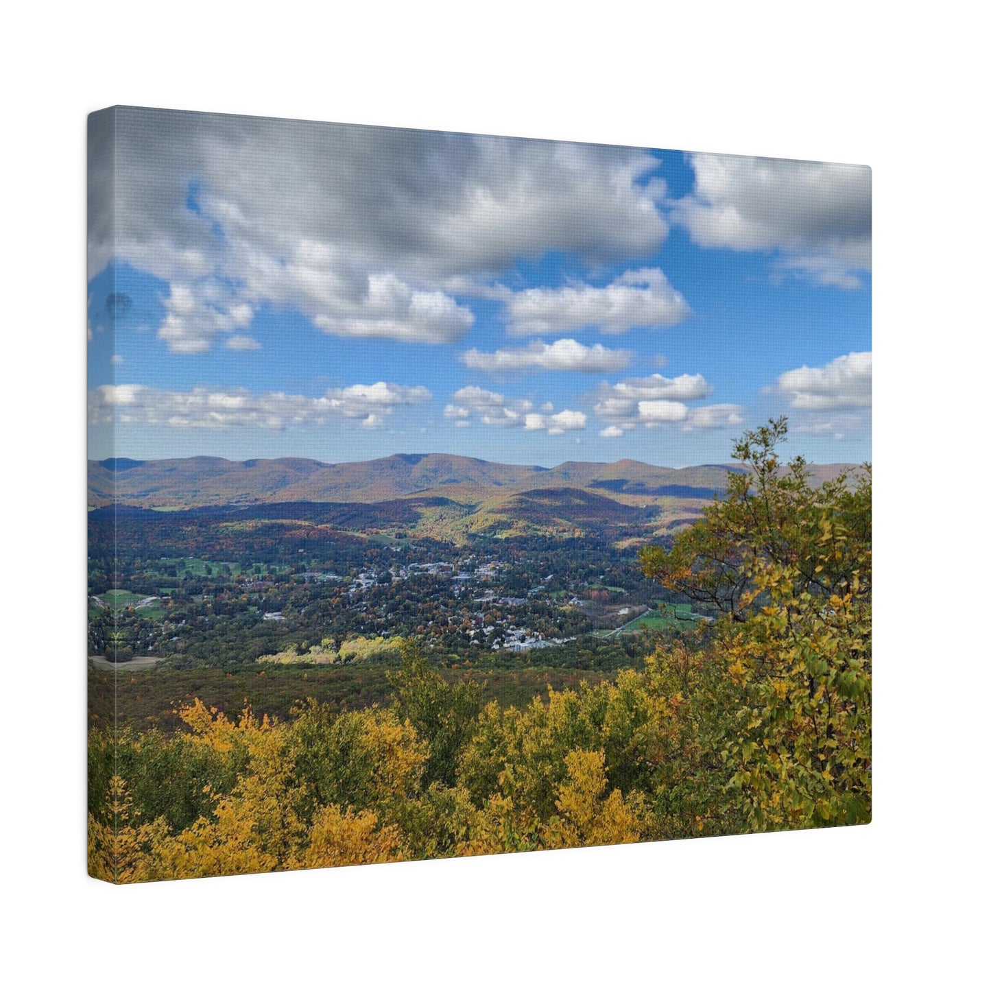 Early Autumn Mountain Top Matte Canvas, 0.75" Depth