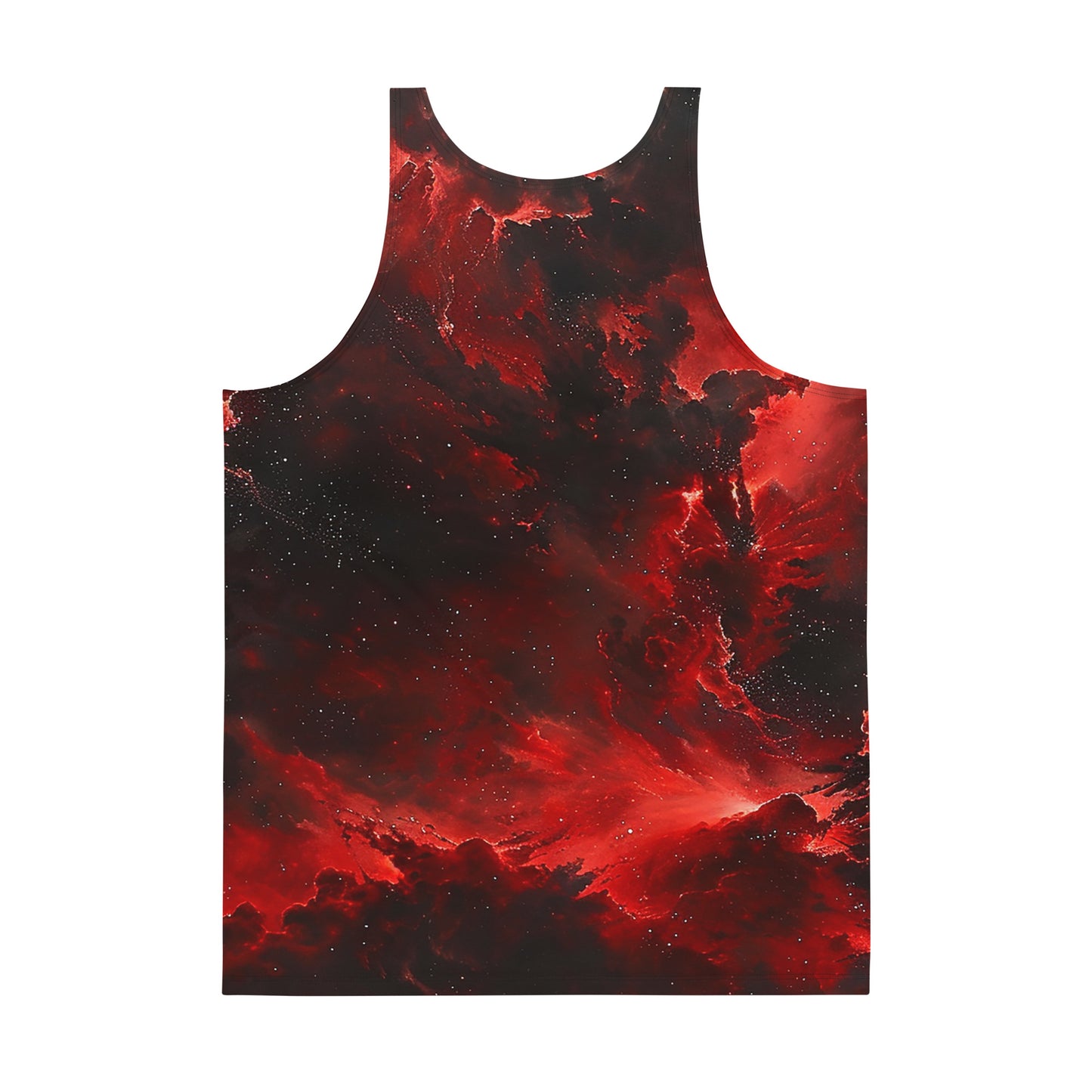 Red Nebula Tank Top