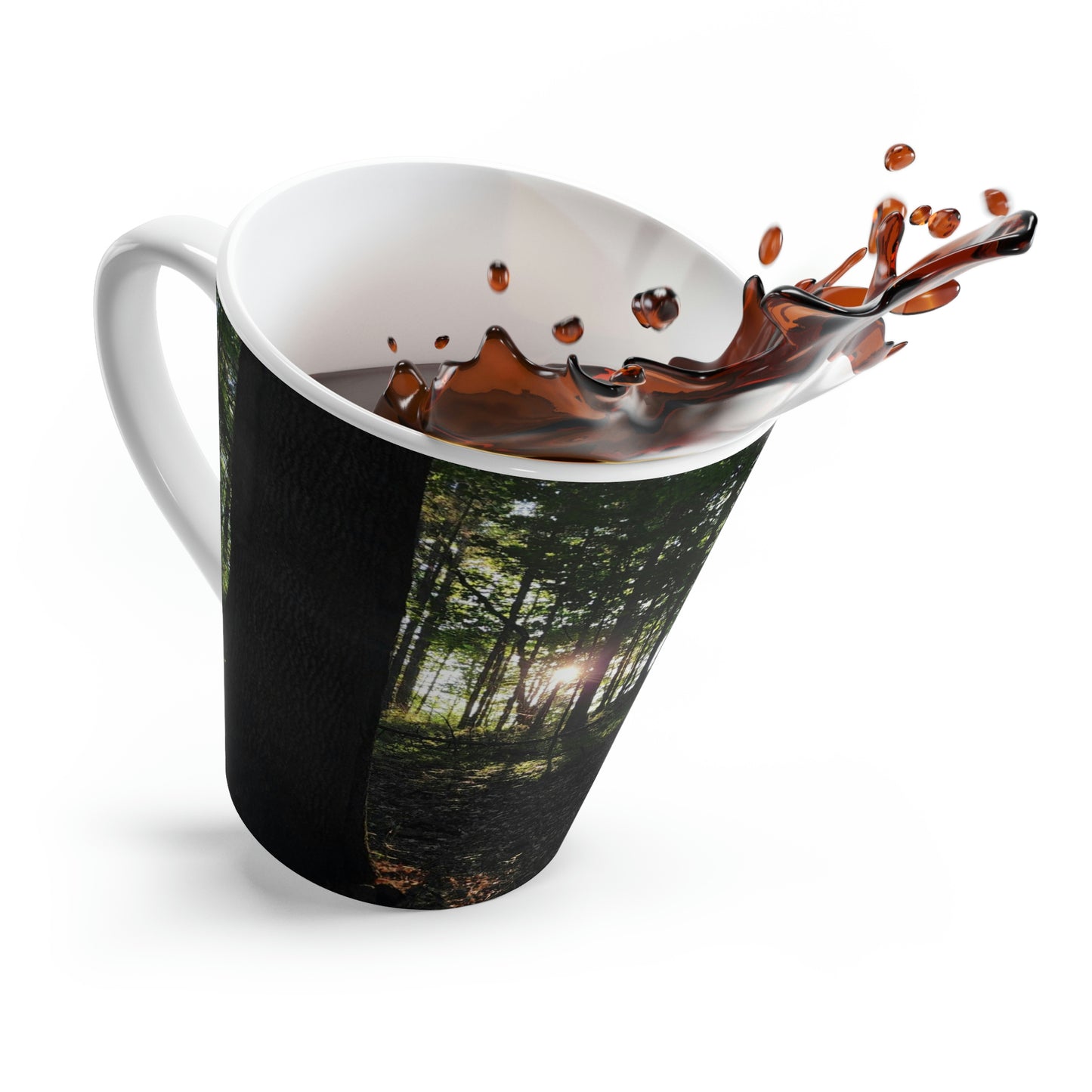 Woodland Forrest Latte Mug, 12oz